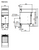 FN8120G dimension and gas connection diagram