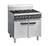Cobra CR9D 900mm six burner gas range static oven stainless steel