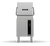Washtech XP commercial pass-through dishwasher stainless steel 705mm wide