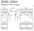 E603 dimension and electrical connection diagram
