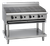 Waldorf CH8120G-LS 1200mm gas chargrill on leg stand, front view