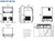 Scotsman ECM 127 AS OX dimensions and specifications drawing