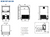 Scotsman ECM 107 AS OX dimensions and specifications drawing