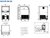Scotsman ECS 87 AS OX ice maker dimensions, 531mm wide, 600mm deep, 825mm high