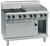 Waldorf RN8816G 1200mm four burner 600mm grill gas stove static oven stainless steel