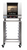 Turbofan E23D3 electric convection oven on SK23 stainless steel stand with castors