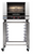 Turbofan E27D2 electric convection oven on SK2731U stainless steel stand with castors