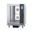 Turbofan EC40T10 combi oven right side view showing touch screen and door.