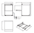 Washtech UL dishwasher dimensions, 597mm wide, 600mm deep, 840mm high