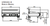 Waldorf GP8120G-B dimension and gas connection diagram