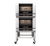 Turbofan E27D3/2 double stacked digital electric convection oven, front view