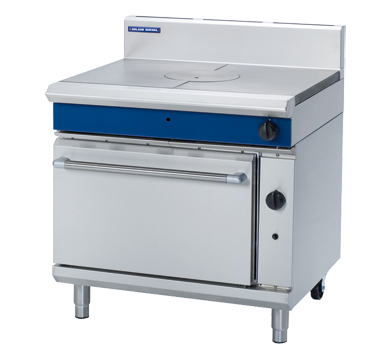 Blue Seal G570 900mm gas target top static oven stainless steel