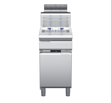 Waldorf FN8120GH 450mm gas fryer, front view