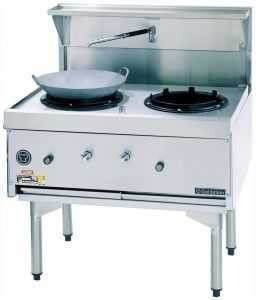 Goldstein CWA2 gas powered Wok - Double Burner