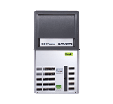 Scotsman ECS 57 AS OX small gourmet cube ice machine XSafe under counter