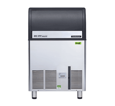 Scotsman ECM 177 AS OX self contained gourmet ice maker, front view