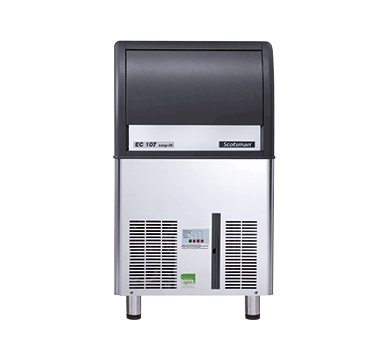 Scotsman ECM 107 AS OX medium gourmet cube ice machine XSafe under counter