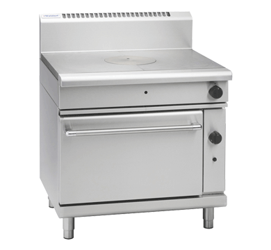 Waldorf RN8110G 900mm gas target top static oven stainless steel