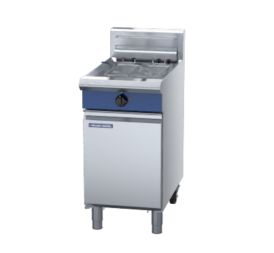 Blue Seal E43 commercial electric fryer stainless steel 450mm wide