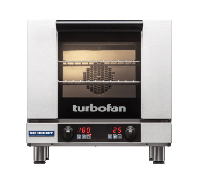 Turbofan E23D3 compact digital electric convection oven with steam injection