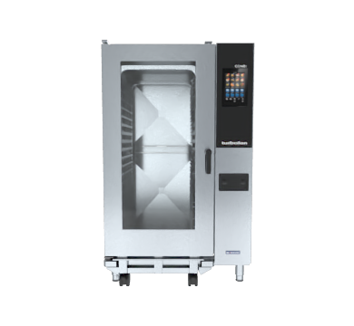 Turbofan EC40T40 touch screen electric combi oven
