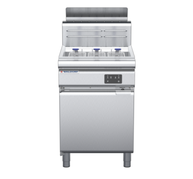 Waldorf FN8130GEH 600mm digital gas fryer, front view