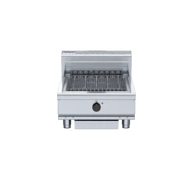 Waldorf CH8600ED-B 600mm electric chargrill on bench legs, front view
