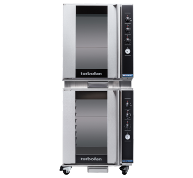 Turbofan P8M/2 double stacked prover and holding cabinet, front view
