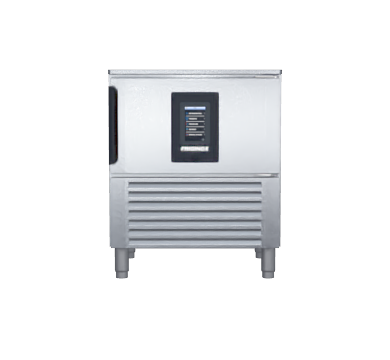 Front view of the Friginox MX20AT7R stainless steel blast chiller