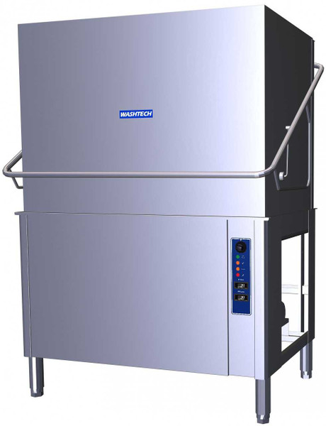 Washtech PW3 wide body pass-through warewasher stainless steel 1305mm wide double rack
