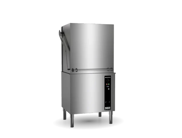 Washtech AL8 large body pass-through warewasher and potwasher stainless steel