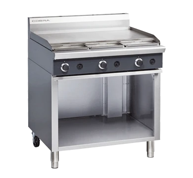 Cobra C9A 900mm full grill gas cooktop stainless steel cabinet base