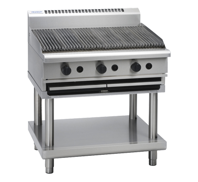 Waldorf commercial char grill stainless steel