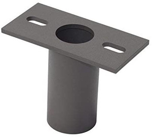 Square Pole Tenon Bracket Mount Size 2-3/8" - Parking Lot Light Pole Adapter for Slip Fit Mount