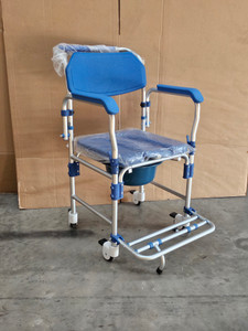 Sample MOBILE SHOWER CHAIR COMMODE Sample MOBILE SHOWER CHAIR COMMODE