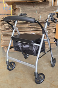 Showroom PA330SI PQUIP 6" WHEEL ALUMINIUM ROLLATOR Showroom PA330SI PQUIP 6" WHEEL ALUMINIUM ROLLATOR