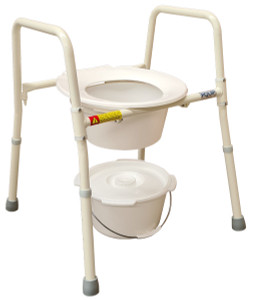 PQ101FL Aluminium Folding Over Toilet Aid PQ101FL Aluminium Folding Over Toilet Aid