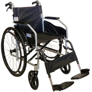 PA150SI Lightweight Aluminium Wheelchair - Silver PA150SI Lightweight Aluminium Wheelchair - Silver