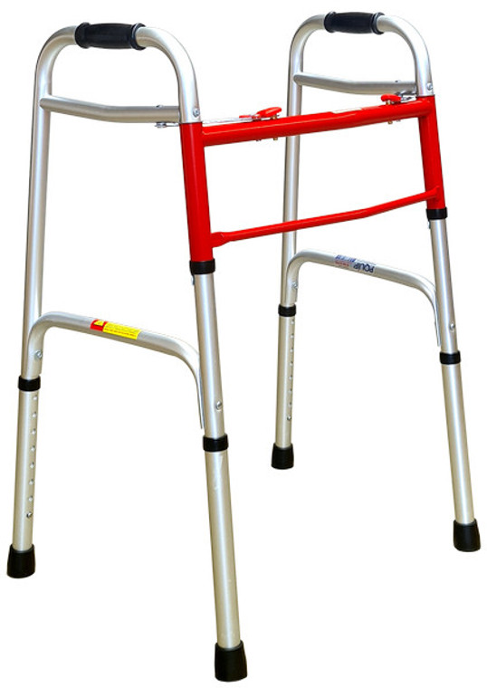 RWK102 FOLDING 2 BUTTON WALKING FRAME 