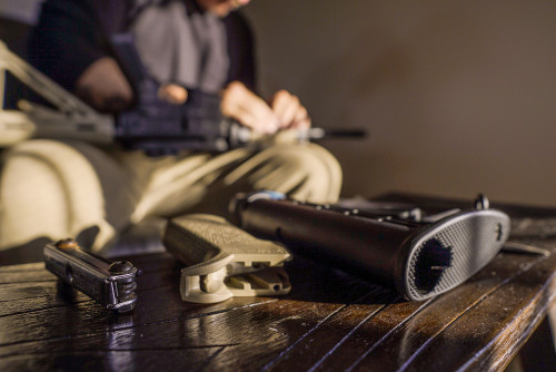 AR-15 & AK-47 Featureless Grips for CA & NY Compliance