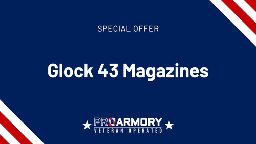 Glock 43 Magazines: 9mm Caliber