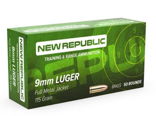 Bulk Training 9MM Ammo:Complete Review of New Republic 9mm FMJ