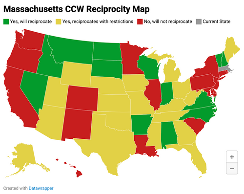 Massachusetts Concealed Carry Reciprocity Guide