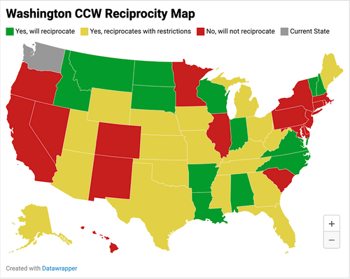Washington Concealed Carry Reciprocity Guide