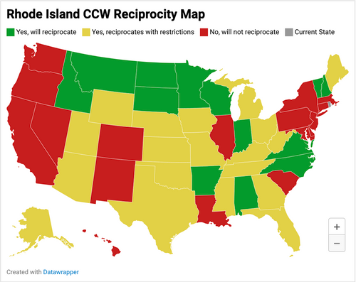 Rhode Island Concealed Carry Reciprocity Guide