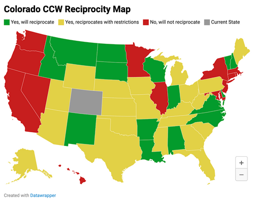 Colorado Concealed Carry Reciprocity Guide