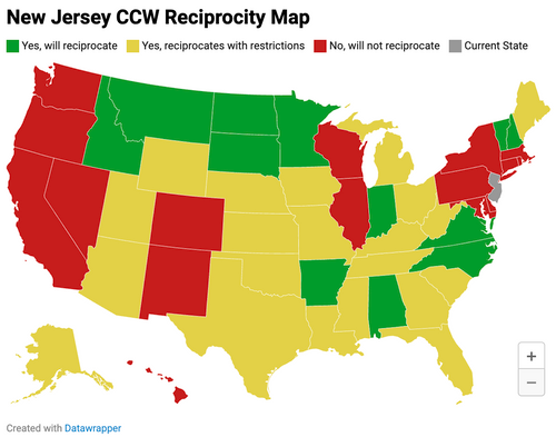 New Jersey Concealed Carry Reciprocity Guide