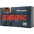 HORNADY SUBS 338ARC 307GR SUB-X 20 box/200 case