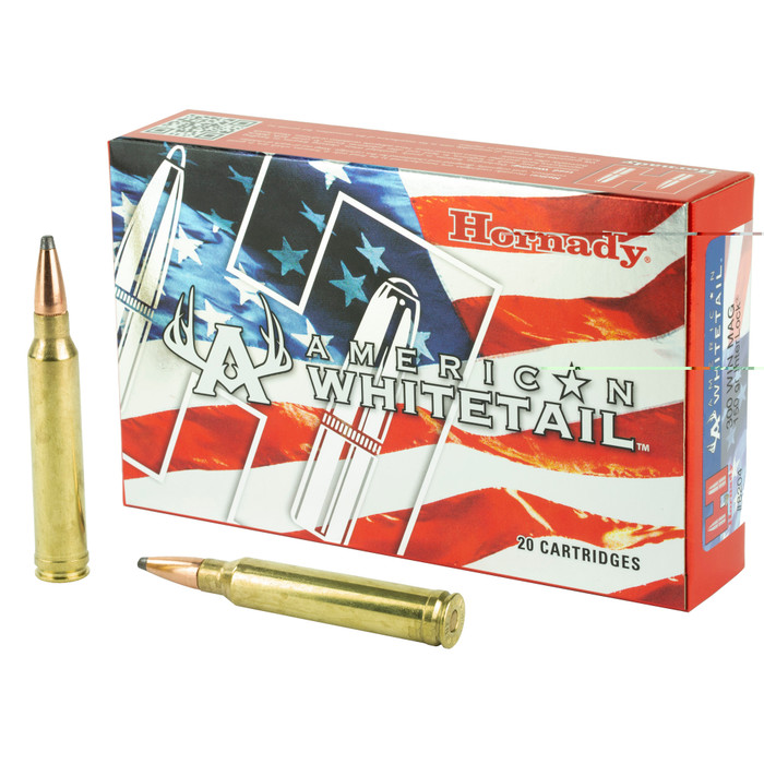 Hornady American Whitetail 300 Win Mag 150gr Int Sp Box of 20