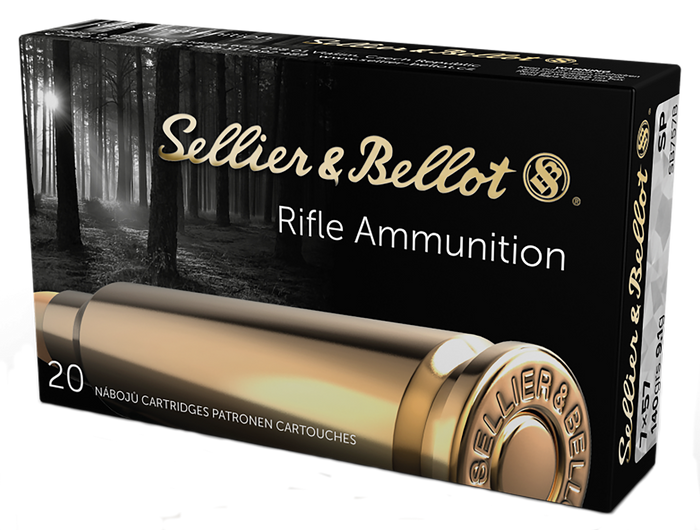 Sellier & Bellot 7x57mmMauser 140gr Soft Point 20 Per Box/20 Case